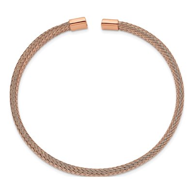 Stainless Steel Mesh Cuff Bracelet – view 3