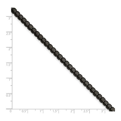 Stainless Steel Hematite Beaded Bracelet – view 6
