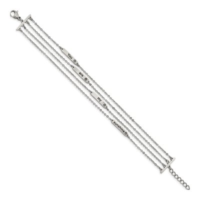 Stainless Steel Sunshine Bracelet – view 2