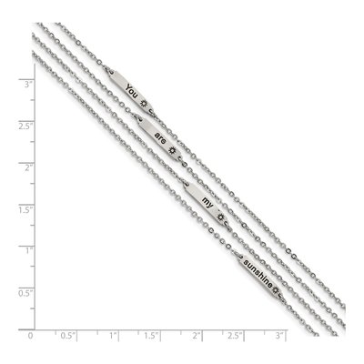 Stainless Steel Sunshine Bracelet – view 4