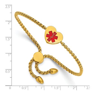 Stainless Steel Medical ID Bracelet – view 3