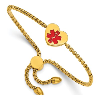 Stainless Steel Medical ID Bracelet