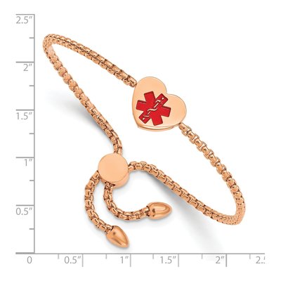 Stainless Steel Medical ID Bracelet – view 3