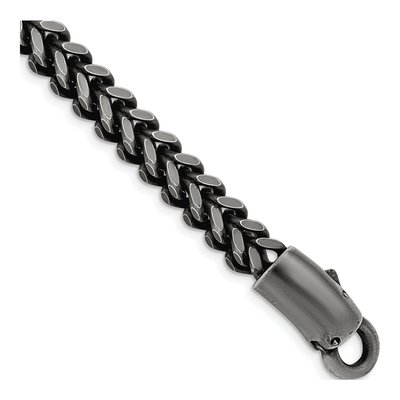 Men's Stainless Steel 10mm Wheat Chain Anklet