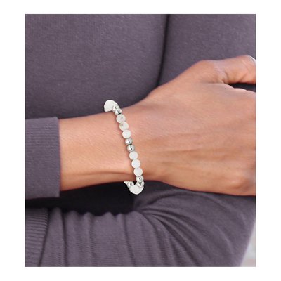 Stainless Steel Moonstone Bracelet – view 5