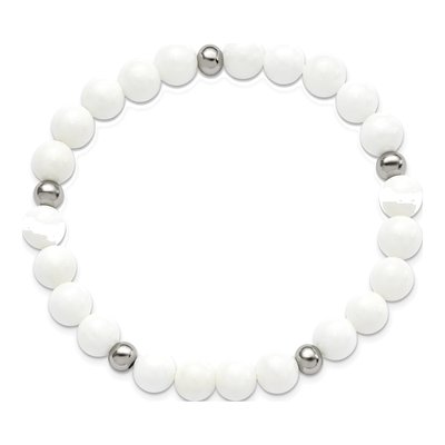 Stainless Steel Ceramic Bracelet – view 3