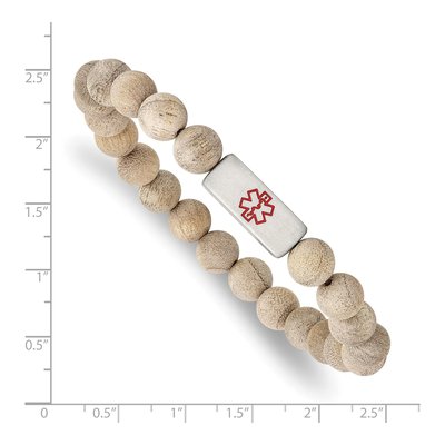 Stainless Steel Medical ID Bracelet – view 3
