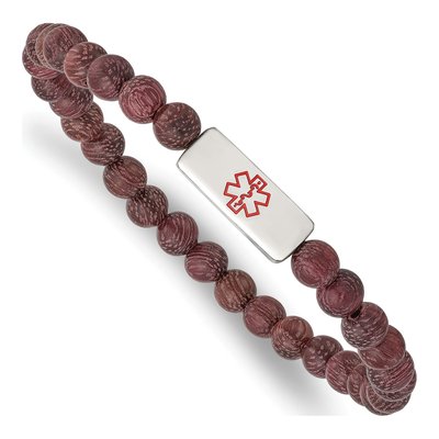 Stainless Steel Medical ID Bracelet