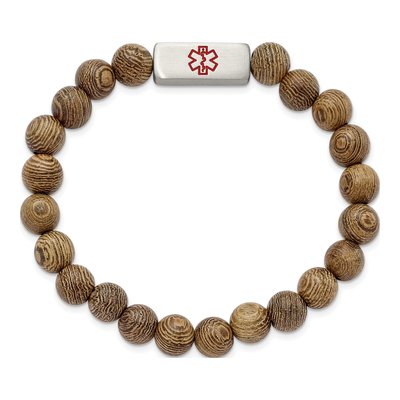 Stainless Steel Medical ID Bracelet – view 2