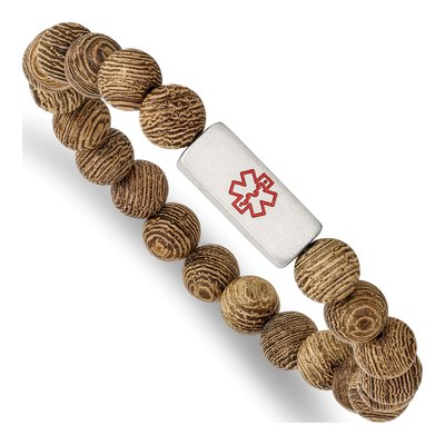 Stainless Steel Medical ID Bracelet
