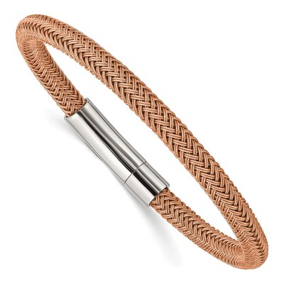 Stainless Steel Wire Bangle Bracelet