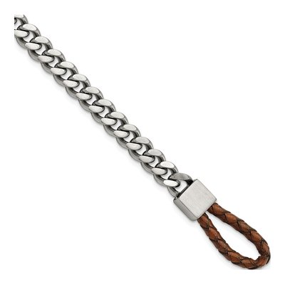 Stainless Steel Curb Bracelet