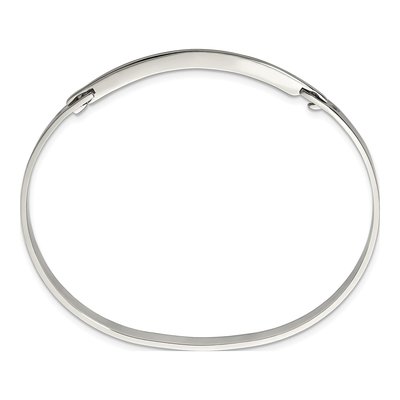Stainless Steel Flexible Bangle Bracelet – view 3