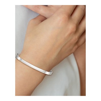 Stainless Steel Flexible Bangle Bracelet – view 5