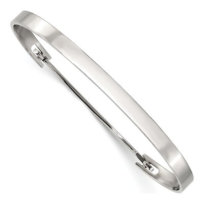 Stainless Steel Flexible Bangle Bracelet