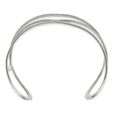 Stainless Steel Cuff Bracelet – view 3