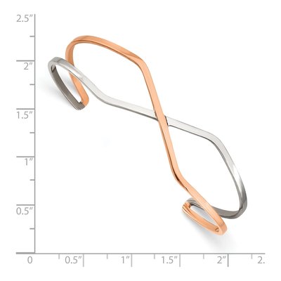 Stainless Steel Cuff Bracelet – view 4