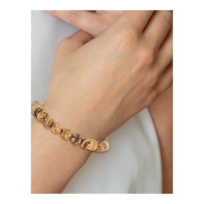 8mm Agate Beaded Stretch Bracelet – view 4
