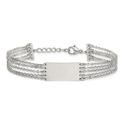 Stainless Steel ID Bracelet – view 4