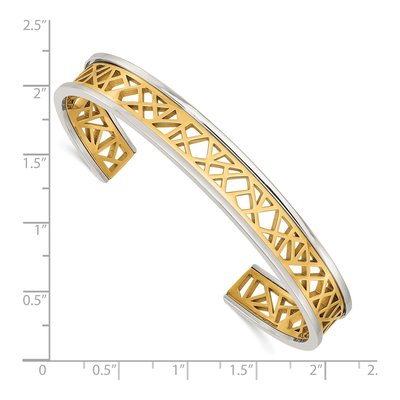 Stainless Steel Cuff Bracelet – view 4