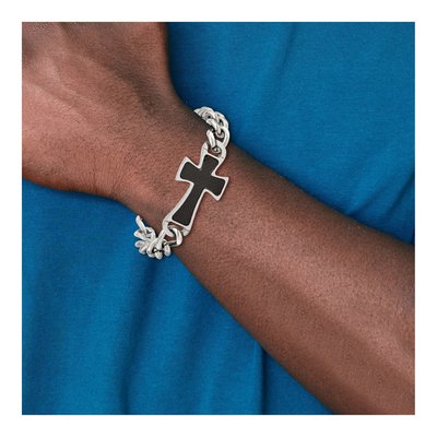 Stainless Steel Cross Bracelet – view 7