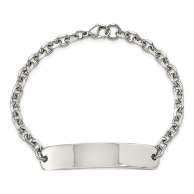 Stainless Steel Cable ID Bracelet – view 4