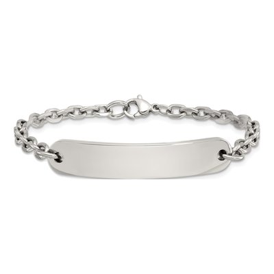 Stainless Steel Cable ID Bracelet – view 4