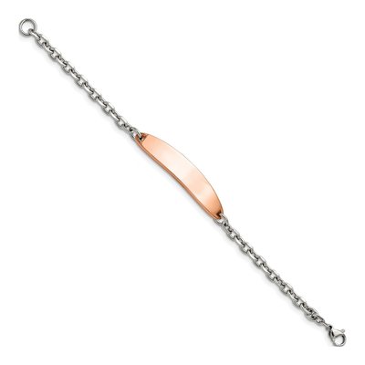 Stainless Steel IP ID Bracelet – view 3
