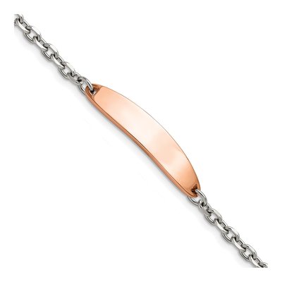 Stainless Steel IP ID Bracelet