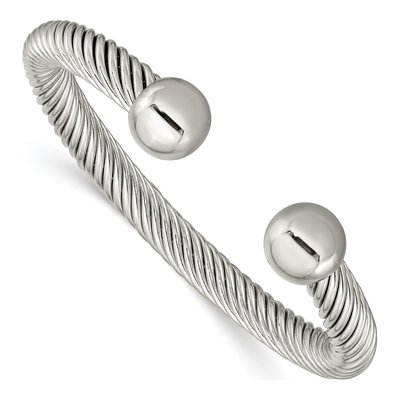 Stainless Steel Cuff Bracelet