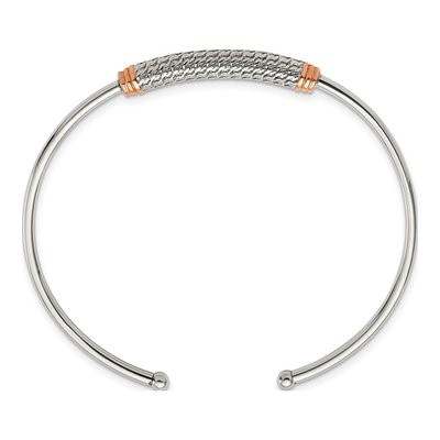 Stainless Steel Cuff Bracelet – view 2