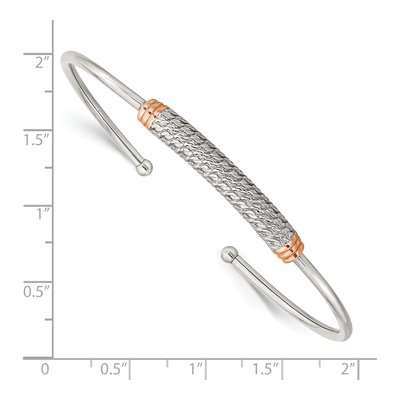Stainless Steel Cuff Bracelet – view 3
