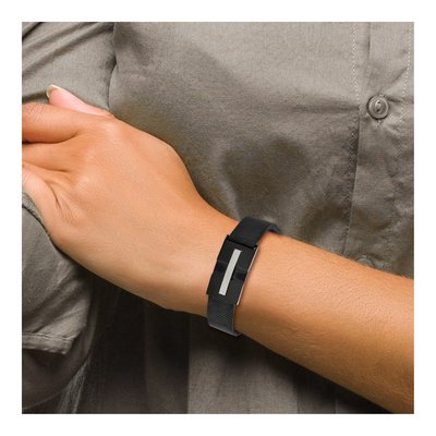 Black Stainless Steel Mesh Bracelet – view 5