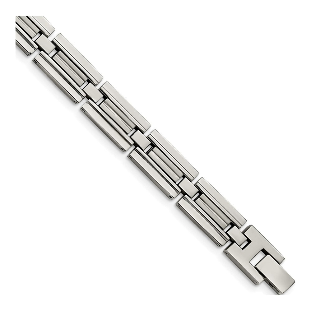 Men's Chisel Stainless Steel Link Bracelet, 8.5"