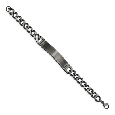Stainless Steel Curb ID Bracelet – view 3