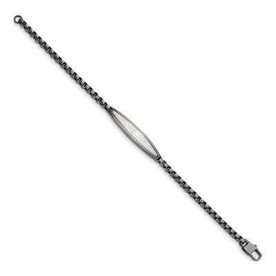 Stainless Steel Bronze-Plated ID Bracelet – view 3