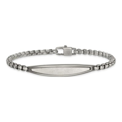 Stainless Steel Bronze-Plated ID Bracelet – view 4