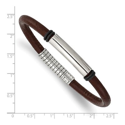 Stainless Steel Rubber Bracelet – view 4