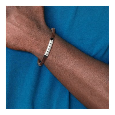 Stainless Steel Rubber Bracelet – view 5
