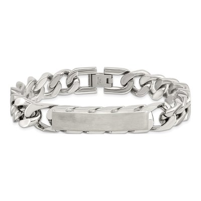Stainless Steel Curb ID Bracelet – view 4
