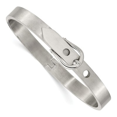 Stainless Steel Belt Bangle Bracelet