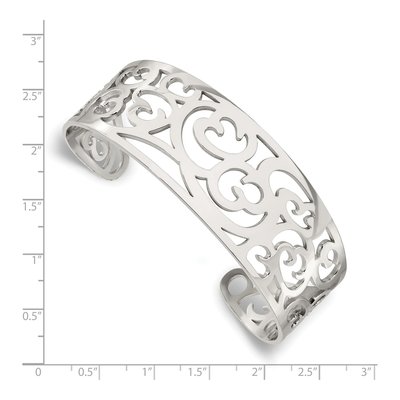 Stainless Steel Cuff Bracelet – view 6