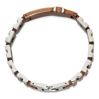 Stainless Steel Diamond IP Bracelet – view 6