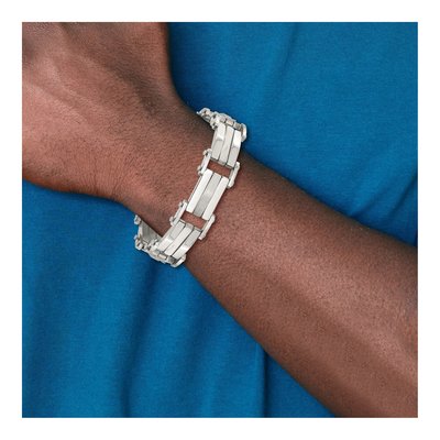 Stainless Steel Link Bracelet – view 7