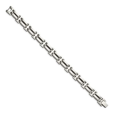 Men's Chisel Stainless Steel Link Bracelet 8.5" – view 4