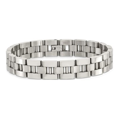 Men's Chisel Stainless Steel Link Bracelet 8.5" – view 5