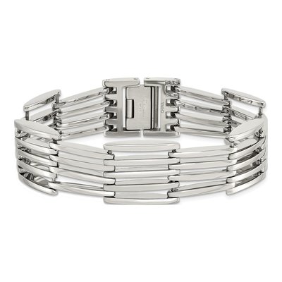 Stainless Steel Link Bracelet – view 5