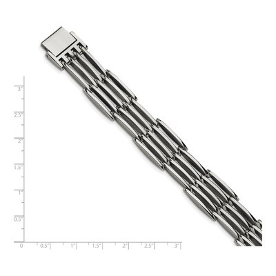 Stainless Steel Link Bracelet – view 6