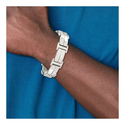 Stainless Steel Link Bracelet – view 7