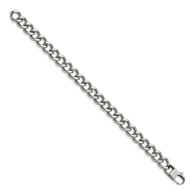 Stainless Steel Curb Bracelet – view 4
